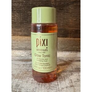PIXI Skintreats Glow Tonic Exfoliating Toner 3.4 fl oz / 100 ml NEW SEALED